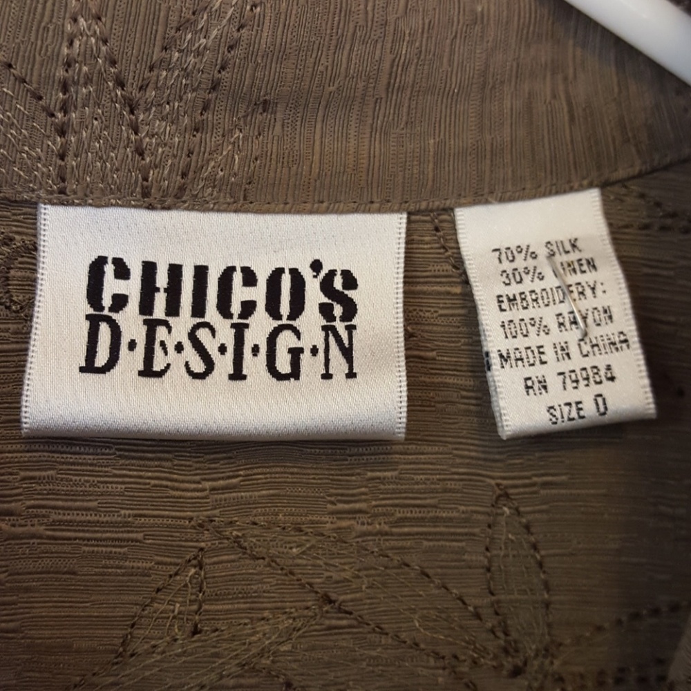 Chico's Design top/jacket/blazer - Picture 6 of 10